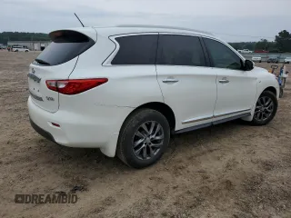 2015 Infiniti QX60 with VIN 5N1AL0MM1FC514337, listed as a Copart auction lot 59701885 with 147,755 mi miles and Salvage title. Bid and sale history available at DreamBid. Image 3.