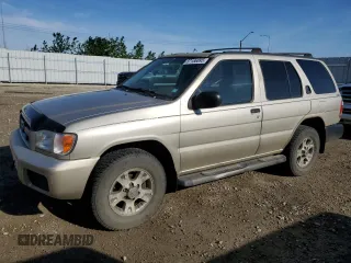 2003 Nissan Pathfinder SE with VIN JN8DR09Y93W818204, listed as a Copart auction lot 57186895 with 285,554 mi miles and Salvage title. Bid and sale history available at DreamBid. Image 1.