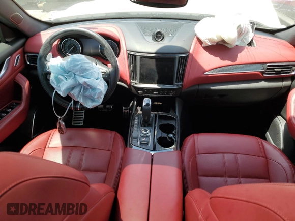 2021 Maserati Levante GranSport with VIN ZN661XUS4MX359603, listed as a Copart auction lot 57733254 with 24,354 mi miles and Salvage Title. Bid and sale history available at carsss.com. Image 8.