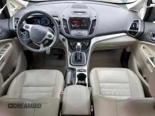2013 Ford C-Max SEL with VIN 1FADP5BU3DL527373, listed as a Copart auction lot 47701035 with 95,845 mi miles and Salvage Title. Bid and sale history available at carsss.com. Image 8.