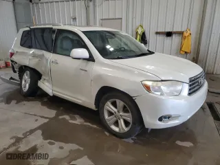 2008 Toyota Highlander Limited with VIN JTEES42A182063407, listed as a Copart auction lot 52200235 with 214,693 mi miles and Clean Title. Bid and sale history available at carsss.com. Image 4.