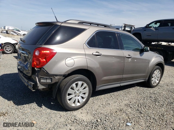 2011 Chevrolet Equinox LT w/2LT with VIN 2CNALPEC7B6451407, listed as a Copart auction lot 54070105 with 82,632 mi miles and Salvage Title. Bid and sale history available at carsss.com. Image 3.