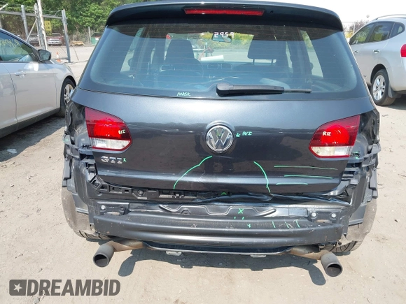 2012 Volkswagen Golf GTI w/Sunroof & Navi PZEV with VIN WVWGD7AJ8CW227604, listed as a IAAI auction lot 42483080 with 176,130 mi miles and . Bid and sale history available at DreamBid. Image 16.