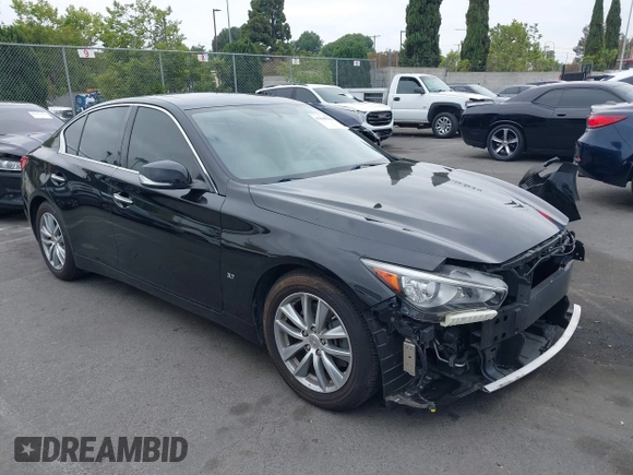 2015 Infiniti Q50 z VIN JN1BV7AP3FM336566, wystawiony jako IAAI lot #42349544 z przebiegiem 84 077 mil mil oraz . Historia ofert i sprzedaży dostępna na DreamBid. Obrazek 1.