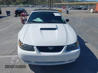 2003 Ford Mustang GT Deluxe with VIN 1FAFP45X23F374605, listed as a IAAI auction lot 41992631 with 123,760 mi miles. Bid and sale history available at carsss.com. Image 12.