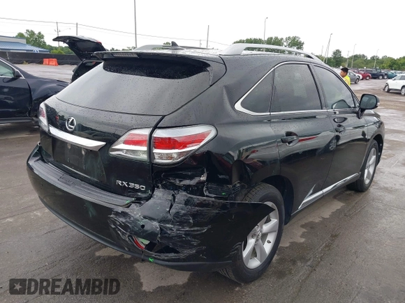 2013 Lexus RX 350 with VIN 2T2BK1BA9DC155877, listed as a IAAI auction lot 42776247 with 120,375 mi miles and . Bid and sale history available at DreamBid. Image 4.