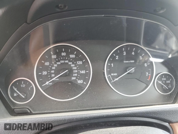 2015 BMW 4 Series 435i with VIN WBA4B1C50FG241420, listed as a Copart auction lot 54951415 with Not provided miles and Salvage title. Bid and sale history available at DreamBid. Image 9.