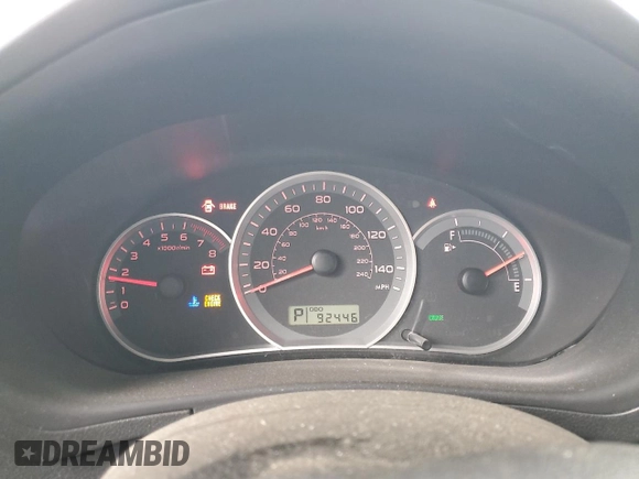 2008 Subaru Impreza Outback Special Sports z VIN JF1GH63628H836972, wystawiony jako Copart lot #51086515 z przebiegiem 92 446 mil mil oraz Szkoda całkowita • Salvage title. Historia ofert i sprzedaży dostępna na DreamBid. Obrazek 9.