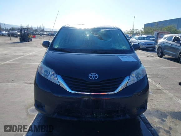 2012 Toyota Sienna with VIN 5TDKA3DC4CS013590, listed as a IAAI auction lot 41423163 with 109,845 mi miles and . Bid and sale history available at DreamBid. Image 12.