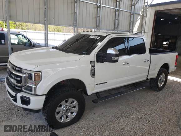 2020 Ford F-350 XL with VIN 1FT8W3BT5LEE56769, listed as a Copart auction lot 53104495 with 134,810 mi miles and Salvage title. Bid and sale history available at DreamBid. Image 1.