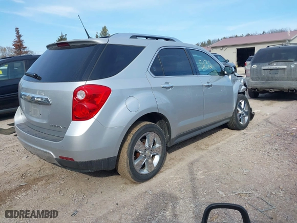 2012 Chevrolet Equinox LTZ with VIN 2GNALFEKXC1248572, listed as a IAAI auction lot 41795132 with 99,783 mi miles. Bid and sale history available at carsss.com. Image 4.