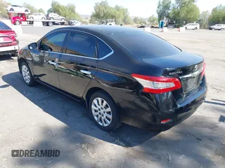 2014 Nissan Sentra SV with VIN 3N1AB7AP4EY248156, listed as a IAAI auction lot 42733609 with 166,649 mi miles and . Bid and sale history available at DreamBid. Image 3.