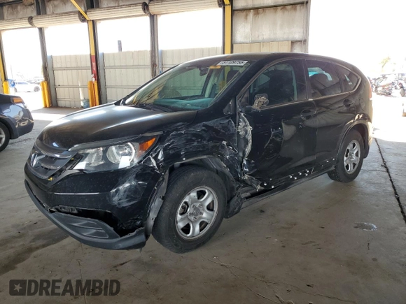 2014 Honda CR-V LX with VIN 2HKRM3H37EH560524, listed as a Copart auction lot 51109755 with 117,151 mi miles and Salvage Title. Bid and sale history available at carsss.com. Image 1.