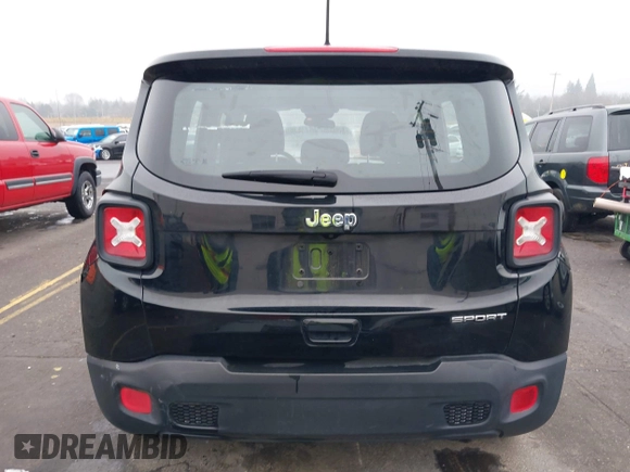 2019 Jeep Renegade Sport with VIN ZACNJAAB7KPK79157, listed as a IAAI auction lot 41355805 with 45,839 mi miles and . Bid and sale history available at DreamBid. Image 16.