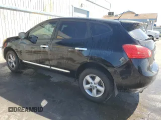 2012 Nissan Rogue S with VIN JN8AS5MT7CW302388, listed as a Copart auction lot 53454645 with 138,254 mi miles and Clean Title. Bid and sale history available at carsss.com. Image 2.