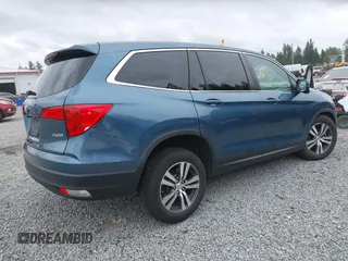 2018 Honda Pilot EX-L z VIN 5FNYF6H51JB031474, wystawiony jako IAAI lot #42584841 z przebiegiem 91 232 mil mil oraz . Historia ofert i sprzedaży dostępna na DreamBid. Obrazek 4.