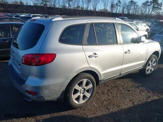 2008 Hyundai Santa Fe SE with VIN 5NMSH13E98H130272, listed as a IAAI auction lot 41766164 with 999,999 mi miles. Bid and sale history available at carsss.com. Image 4.