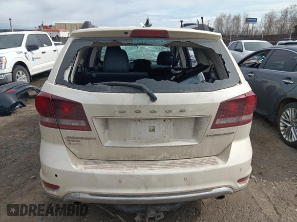 2015 Dodge Journey Crossroad with VIN 3C4PDDGG6FT601017, listed as a Copart auction lot 55485625 with 102,698 mi miles and Salvage title. Bid and sale history available at DreamBid. Image 6.