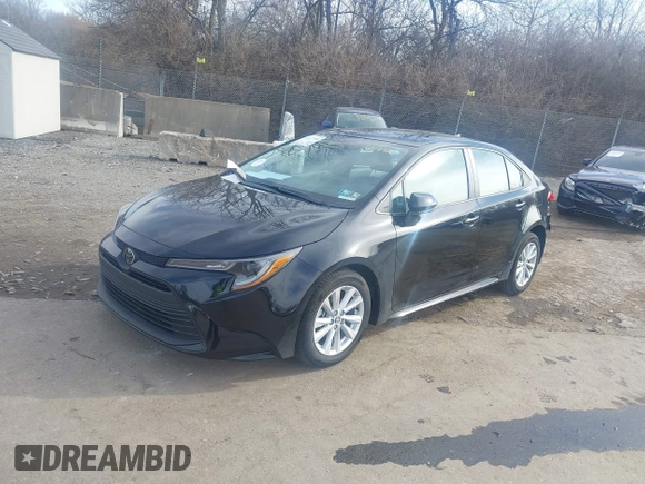 2024 Toyota Corolla LE with VIN 5YFB4MDE8RP201772, listed as a IAAI auction lot 41837900 with 8,277 mi miles and . Bid and sale history available at carsss.com. Image 20.