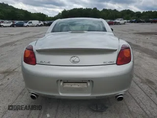 2002 Lexus SC 430 with VIN JTHFN48Y420018791, listed as a Copart auction lot 61790145 with 130,872 mi miles and Salvage title. Bid and sale history available at DreamBid. Image 6.