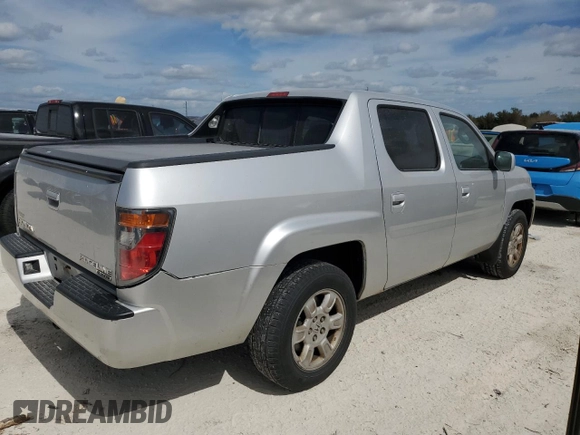 2007 Honda Ridgeline RTL w/Leather with VIN 2HJYK16517H531005, listed as a Copart auction lot 76831114 with 198,454 mi miles and Clean Title. Bid and sale history available at carsss.com. Image 3.