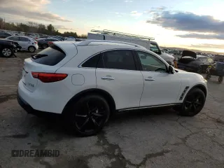 2011 Infiniti FX with VIN JN8BS1MW1BM170035, listed as a Copart auction lot 83537414 with Not provided miles and Salvage title. Bid and sale history available at DreamBid. Image 3.