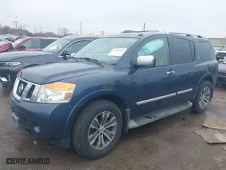 2015 Nissan Armada SV with VIN 5N1BA0ND7FN612818, listed as a IAAI auction lot 41459324 with 100,326 mi miles. Bid and sale history available at carsss.com. Image 2.