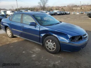 2004 Chevrolet Impala with VIN 2G1WF52E949429530, listed as a Copart auction lot 85860874 with 127,194 mi miles and Salvage Title. Bid and sale history available at carsss.com. Image 4.