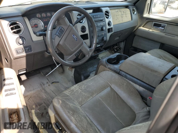 2009 Ford F-150 XLT with VIN 1FTRX12V89FA40192, listed as a Copart auction lot 62384525 with 276,253 mi miles and Clean title. Bid and sale history available at DreamBid. Image 8.
