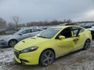 2013 Dodge Dart SXT with VIN 1C3CDFBH7DD231701, listed as a Copart auction lot 89143015 with 0 mi miles and Salvage Title. Bid and sale history available at carsss.com. Image 1.