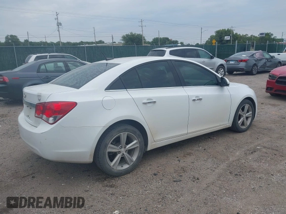 2012 Chevrolet Cruze 2LT with VIN 1G1PG5SC8C7253389, listed as a IAAI auction lot 40073939 with 163,742 mi miles and . Bid and sale history available at DreamBid. Image 4.