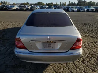 2005 Mercedes-Benz S-Class 4.3L with VIN WDBNG70J15A453434, listed as a Copart auction lot 77212554 with 247,643 mi miles and Clean Title. Bid and sale history available at carsss.com. Image 6.