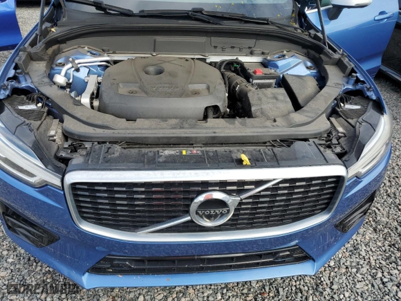 2019 Volvo XC60 R-Design with VIN LYVA22RM8KB298948, listed as a Copart auction lot 73888114 with 0 mi miles and Non Repairable. Bid and sale history available at carsss.com. Image 12.