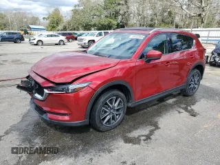 2017 Mazda CX-5 Grand Touring with VIN JM3KFADL5H0190186, listed as a Copart auction lot 48503805 with 95,223 mi miles and Salvage Title. Bid and sale history available at carsss.com. Image 1.