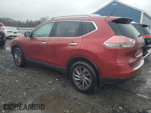 2016 Nissan Rogue SL with VIN 5N1AT2MV2GC830013, listed as a Copart auction lot 51688225 with 157,544 mi miles and Salvage Title. Bid and sale history available at DreamBid. Image 2.