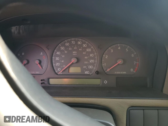 1998 Volvo S70 with VIN YV1LS5575W1507287, listed as a Copart auction lot 83608784 with Not provided miles and Salvage title. Bid and sale history available at DreamBid. Image 9.