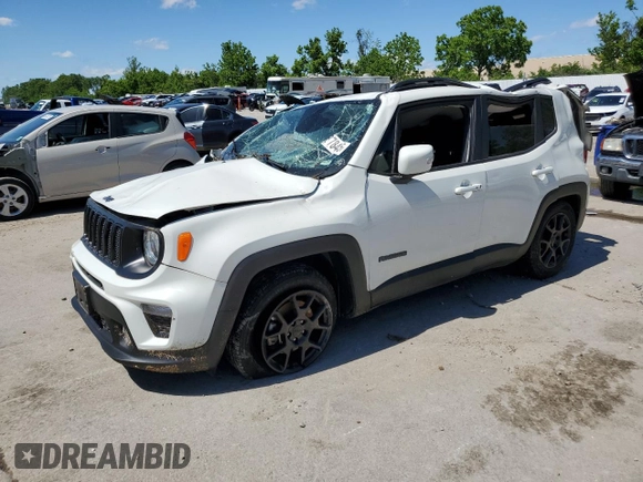 2020 Jeep Renegade Latitude с VIN ZACNJABB5LPL20384, выставлен на аукционе Copart как лот 57878445 с пробегом 50 307 миль миль и Списание • Salvage title. История ставок и продаж доступна на DreamBid. Изображение 1.
