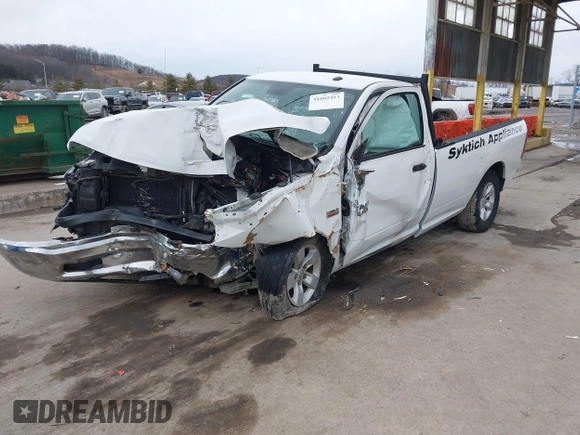 2017 Ram 1500 Tradesman z VIN 3C6JR6DT0HG654593, wystawiony jako IAAI lot #41602413 z przebiegiem 38 215 mil mil oraz . Historia ofert i sprzedaży dostępna na DreamBid. Obrazek 2.