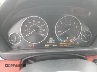 2014 BMW 4 Series 428i xDrive with VIN WBA3N5C51EF715759, listed as a Copart auction lot 48962695 with 90,936 mi miles and Salvage Title. Bid and sale history available at DreamBid. Image 9.