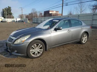2011 Infiniti G25 x with VIN JN1DV6AR9BM652925, listed as a Copart auction lot 88849795 with 185,351 mi miles and Salvage Title. Bid and sale history available at DreamBid. Image 1.