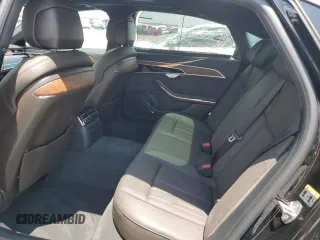 2019 Audi A8 with VIN WAU8DAF89KN011642, listed as a Copart auction lot 57915325 with 27,018 mi miles and Salvage title. Bid and sale history available at DreamBid. Image 10.