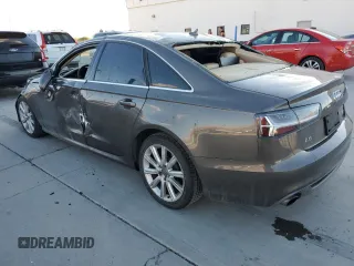 2012 Audi A6 3.0T Prestige with VIN WAUHGAFC4CN102086, listed as a Copart auction lot 79493634 with 139,540 mi miles and Salvage Title. Bid and sale history available at carsss.com. Image 2.