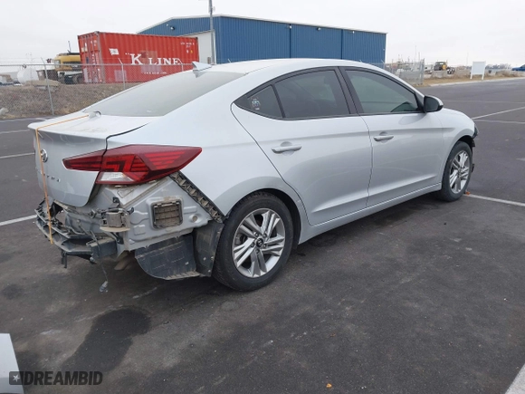2019 Hyundai Elantra Preferred with VIN KMHD84LF7KU773329, listed as a IAAI auction lot 41434350 with 63,484 mi miles. Bid and sale history available at carsss.com. Image 4.