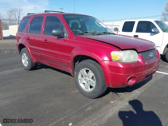 2006 Ford Escape Limited with VIN 1FMYU04176KD53709, listed as a IAAI auction lot 41886158 with 194,682 mi miles. Bid and sale history available at carsss.com. Image 1.