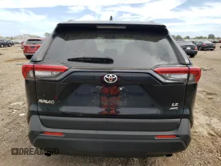 2019 Toyota RAV4 LE with VIN JTMF1RFV7KJ001139, listed as a Copart auction lot 66197193 with 55,811 mi miles and Salvage title. Bid and sale history available at DreamBid. Image 6.