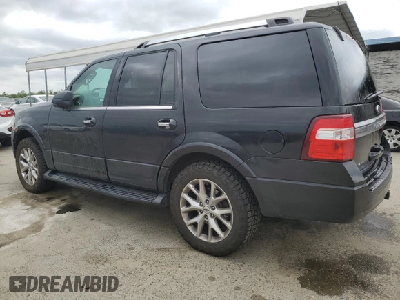 2015 Ford Expedition Limited with VIN 1FMJU1KT1FEF07616, listed as a Copart auction lot 54782435 with 110,542 mi miles and Clean title. Bid and sale history available at DreamBid. Image 2.