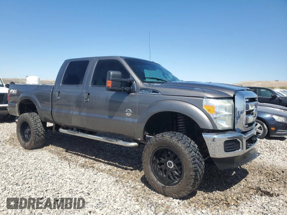 2011 Ford F-350 Platinum with VIN 1FT7W3BT5BEC87279, listed as a Copart auction lot 52990815 with 285,540 mi miles and Salvage title. Bid and sale history available at DreamBid. Image 4.