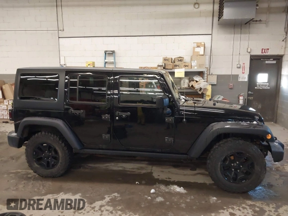 2016 Jeep Wrangler Unlimited Sport with VIN 1C4BJWDG9GL114359, listed as a IAAI auction lot 41422535 with 133,462 mi miles and . Bid and sale history available at DreamBid. Image 14.