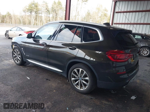 2018 BMW X3 xDrive30i with VIN 5UXTR9C53JLD64672, listed as a IAAI auction lot 41195339 with 107,163 mi miles and . Bid and sale history available at DreamBid. Image 3.