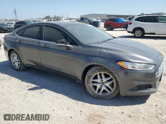 2015 Ford Fusion SE with VIN 3FA6P0HD8FR230364, listed as a Copart auction lot 52631195 with 196,285 mi miles and Salvage title. Bid and sale history available at DreamBid. Image 4.